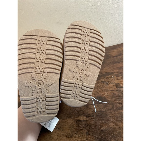 New toddler girls jumping beans noraa boots size 5T chestnut - Picture 5 of 7